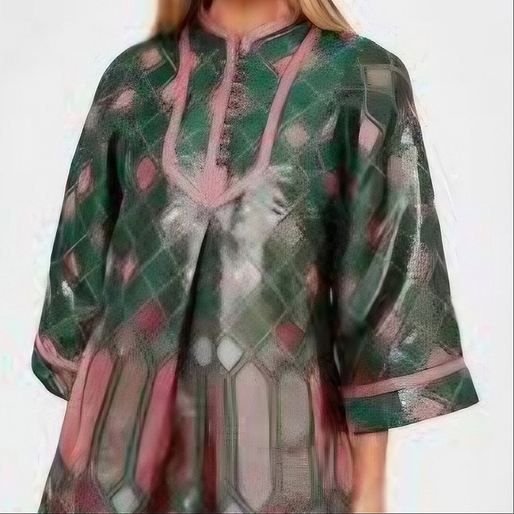 Tuckernuck Metallic Mosaic Indre Dress L